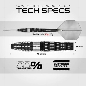 Red Dragon Recon Torpedo Switch Point 90% Dartpijlen