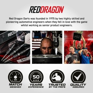 Red Dragon Recon Torpedo Switch Point 90% Dartpijlen