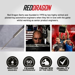 Red Dragon Gian van Veen Tour Edition Switch Point 90% Dartpijlen