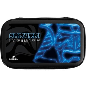 Mission Darts EVA Dart Case Samurai Infinity Blue