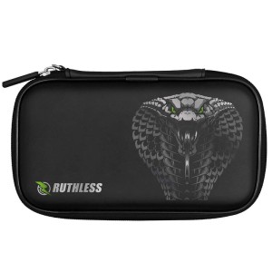 Ruthless Designed EVA Dart Case Large Black Cobra Green