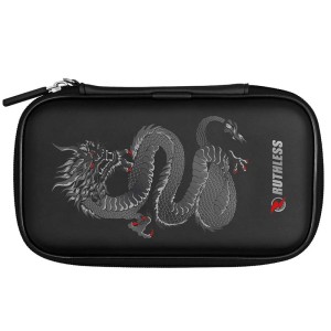 Ruthless Designed EVA Dart Case Large Black Dragon