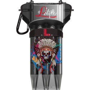 L-Style KrystaL One Dart Case SD Chief Skull V1