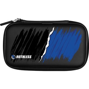 Ruthless Designed EVA Dart Case Large Black RipTorn Black Blue