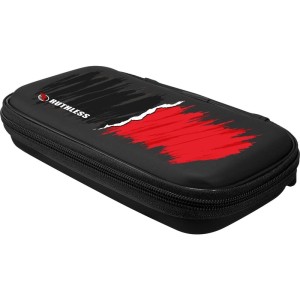 Ruthless Designed EVA Dart Case Large Black RipTorn Black Red