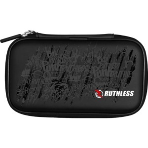 Ruthless Designed EVA Dart Case Large Black Graffiti Grey