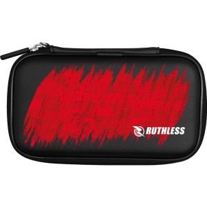 Ruthless Designed EVA Dart Case Large Black Graffiti Red