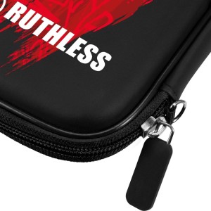 Ruthless Designed EVA Dart Case Large Black Graffiti Red