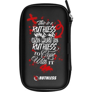 Ruthless Designed EVA Dart Case Large Black One Must Be Ruthless