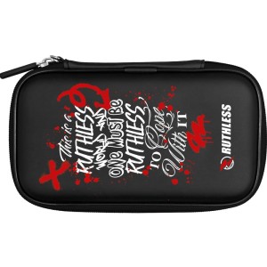 Ruthless Designed EVA Dart Case Large Black One Must Be Ruthless