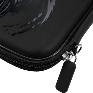 Ruthless Designed EVA Dart Case Large Black Bear