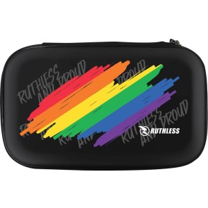 Ruthless Pride Ruthless And Proud Rainbow Flag EVA Dartcase