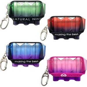 L-Style Natural 9 KrystaL Flight Case Twin Colour