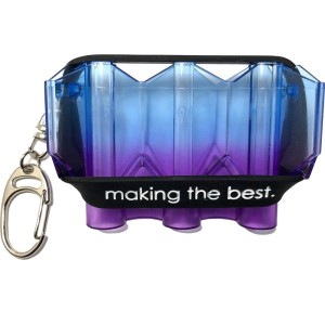 L-Style Natural 9 KrystaL Flight Case Twin Colour