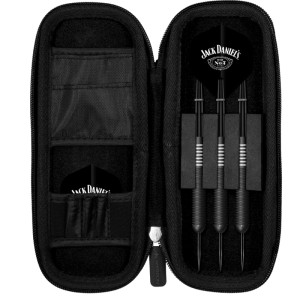Jack Daniels Slim EVA Darts Case Strong Protection Black