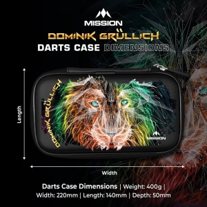 Mission Darts Players EVA Dart Case Dominik Grüllich