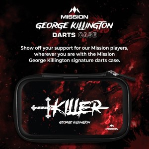 Mission Darts Players EVA Dart Case George Killington