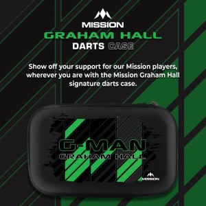 Mission Darts Players EVA Dart Case Graham Hall