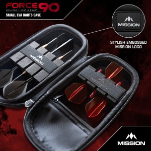 Mission Force 90 Dart Case EVA Moulded Wallet Slim