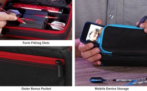 Casemaster Plazma Plus Dart Case with Phone Pocket Nylon