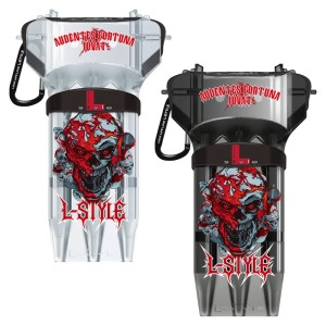 L-Style KrystaL One Dart Case Ryan Searle V4 Clear Black