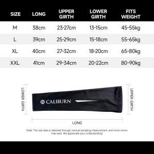 Caliburn Darts REACH Arm Sleeves Pair Black