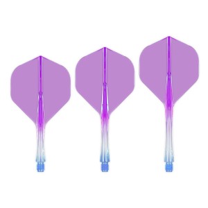 Caliburn SUP Flights Moulded Flight & Shaft Standard No2 Two Tone