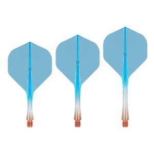 Caliburn SUP Flights Moulded Flight & Shaft Standard No2 Two Tone