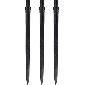 Caliburn Replaceable Dart Points Rough No Lip Zwart 40 MM