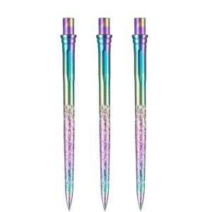 Caliburn Replaceable Dart Points Rough No Lip Rainbow 36 MM