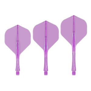 Caliburn SUP Flights Moulded Flight & Shaft Standard No2 Paars