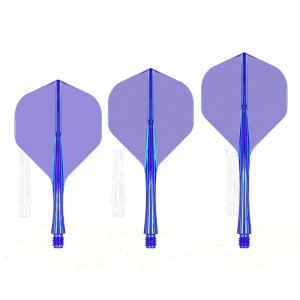 Caliburn SUP Flights Moulded Flight & Shaft Standard No2 Blauw