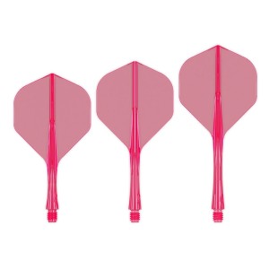 Caliburn SUP Flights Moulded Flight & Shaft Standard No2 Roze