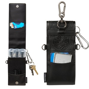 Casemaster Voyager Dart Case Leatherette with Nomad Drop-In Black