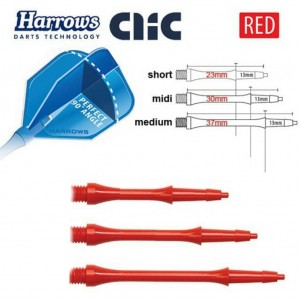 Harrows Clic Red Shaft Slim 