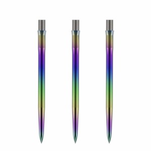 Caliburn Replaceable Dart Points Smooth Rainbow 36 MM
