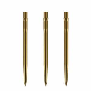 Caliburn Replaceable Dart Points Smooth Gold 36 MM
