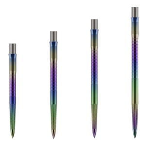 Caliburn Replaceable Dart Points Micro Grip Rainbow