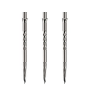 Caliburn Replaceable Dart Points Bamboo Silver 36 MM