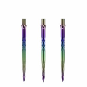 Caliburn Replaceable Dart Points Bamboo Rainbow 32 MM