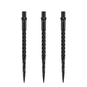 Caliburn Replaceable Dart Points Spiro No Lip Black 36 MM