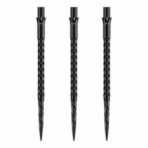 Caliburn Replaceable Dart Points Spiro No Lip Black 40 MM