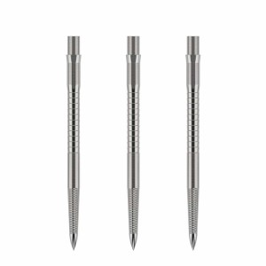 Caliburn Replaceable Dart Points Micro Grip Silver 36 MM