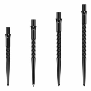 Caliburn Replaceable Dart Points Ripple No Lip Black