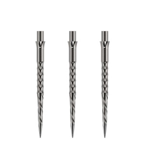Caliburn Replaceable Dart Points Spiro No Lip Silver 32 Millimeter
