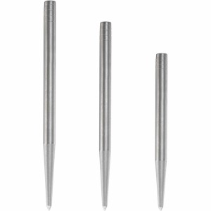 Condor Beak Dart Points Without Cut Smooth Silver