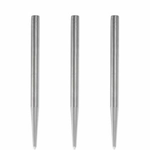 Condor Beak Dart Points Without Cut Smooth Silver