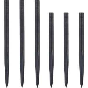 Unicorn Volute Dart Points Smooth Black