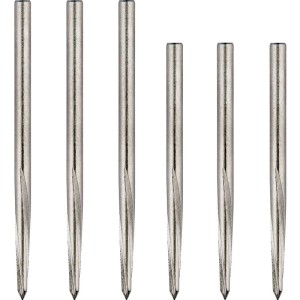 Unicorn Volute Dart Points Smooth Silver