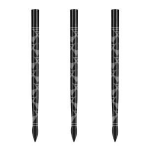 Shot Arrowhead Dart Points 38mm Black